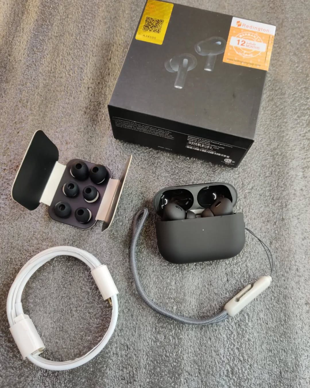 Airpods Pro 2 Premium Quality (Active Noise Cancellation)